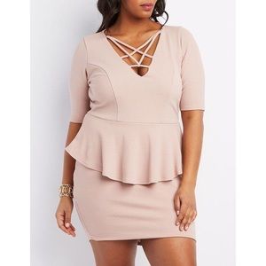 NWT Peplum Style Dress